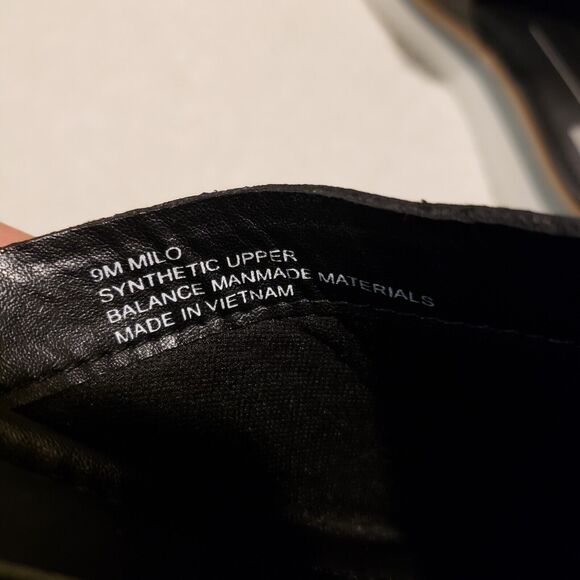 DOLCE VITA MILO Black Platform Wedges Slides Sandals Women's Size 9M - Picture 5 of 6